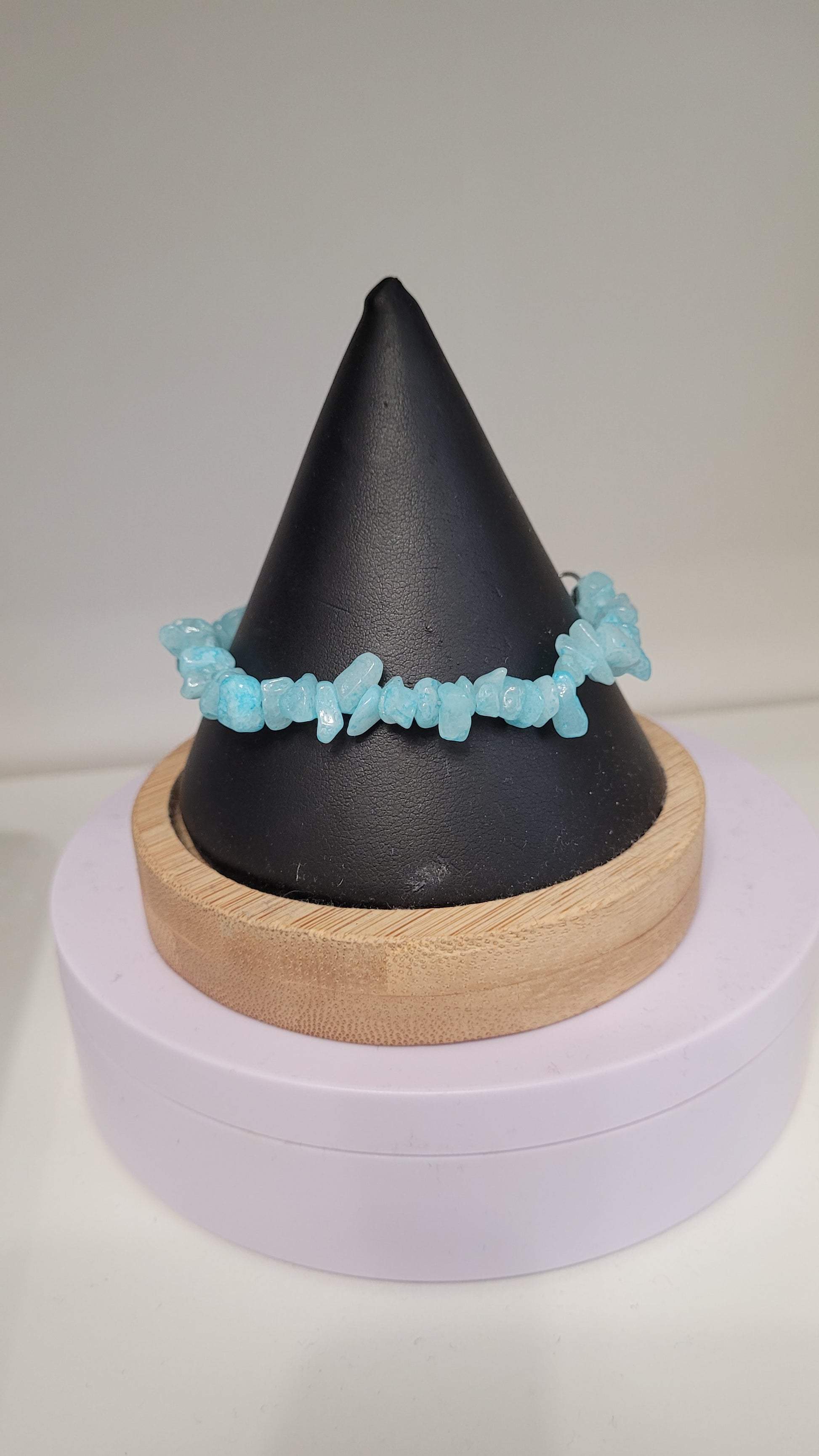 Braceler chips en aige-marine