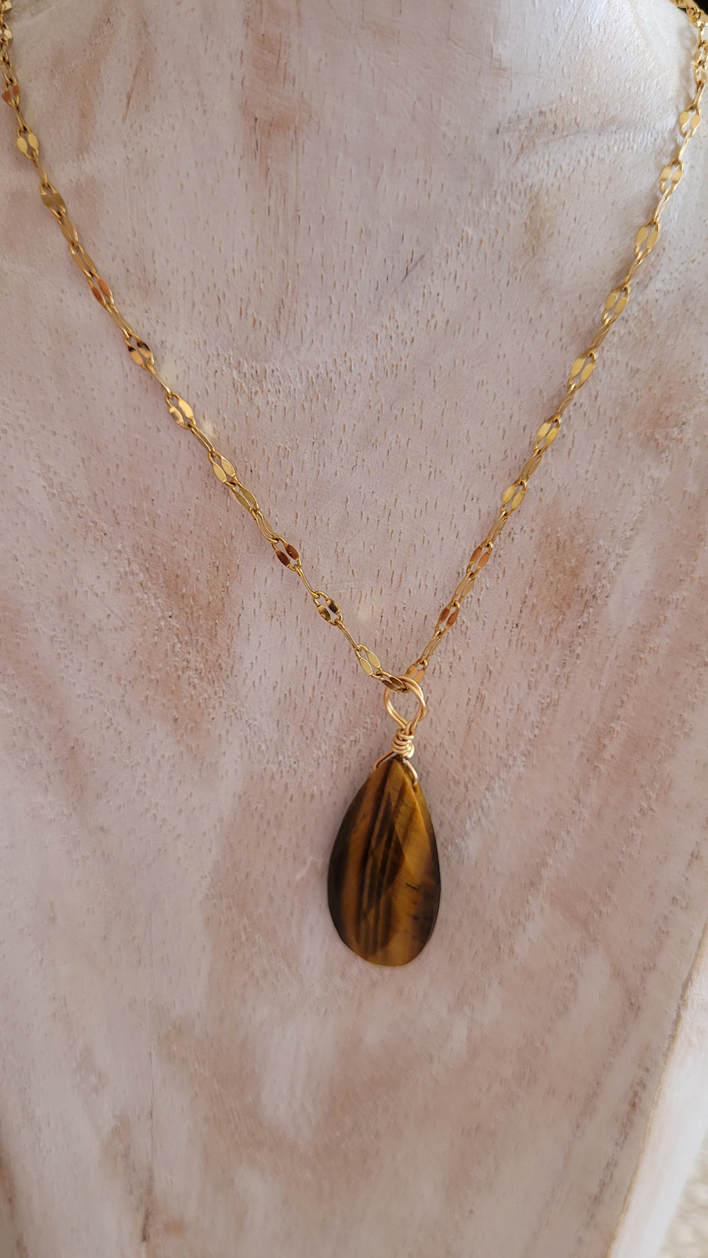 Collier œil de tigre