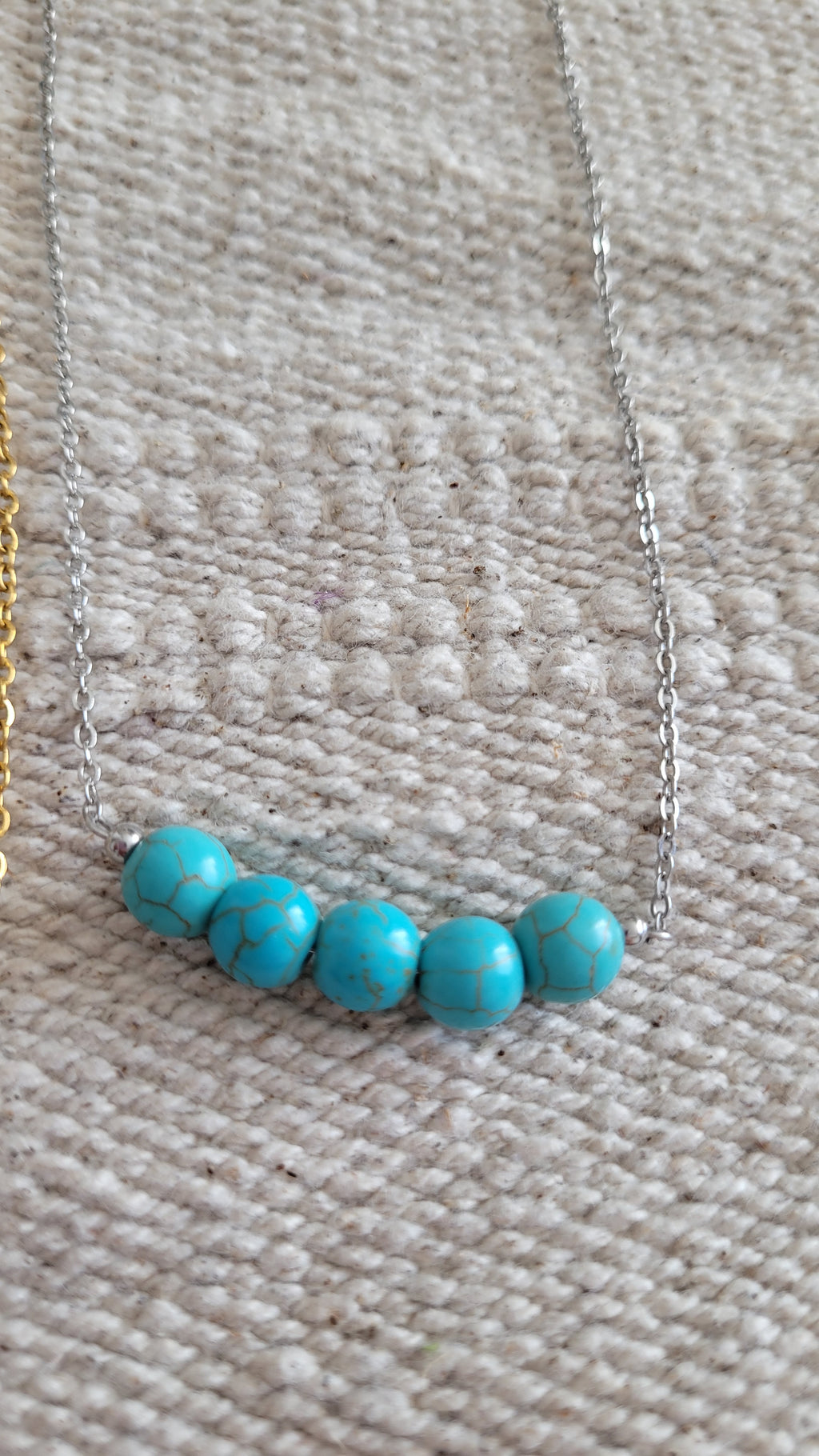 Collier bleue