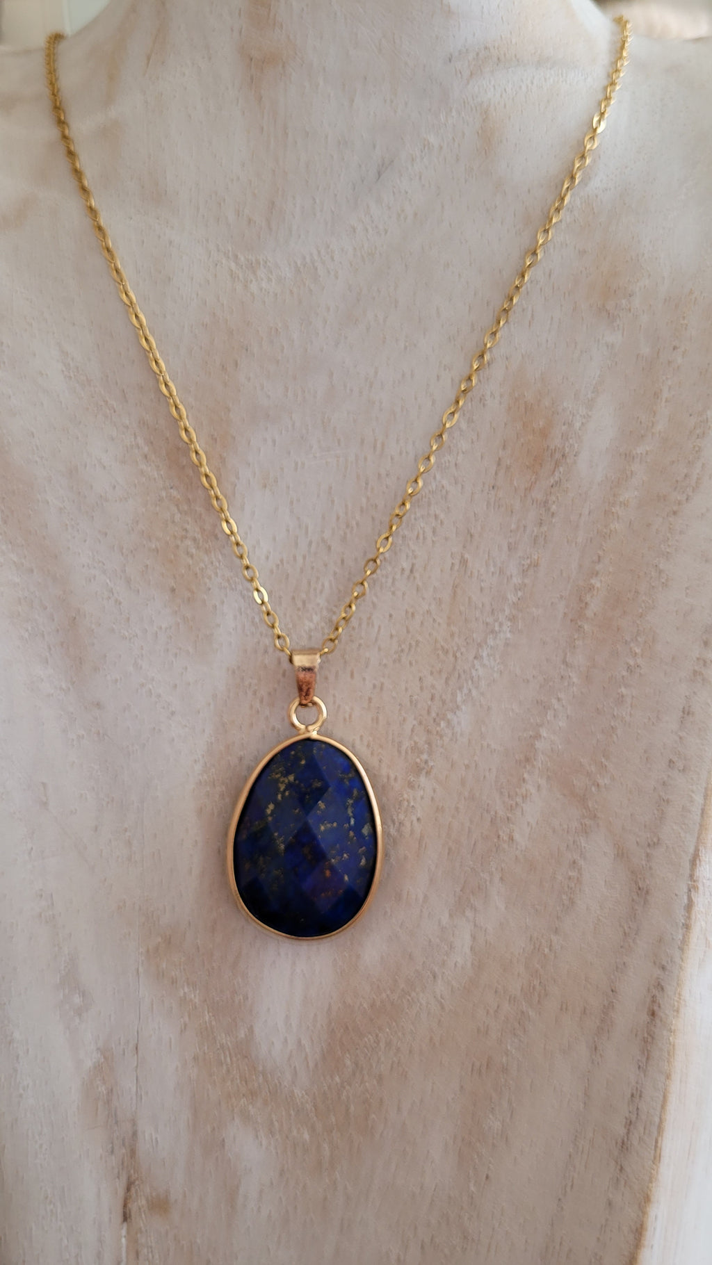 Collier lapis-lazuli