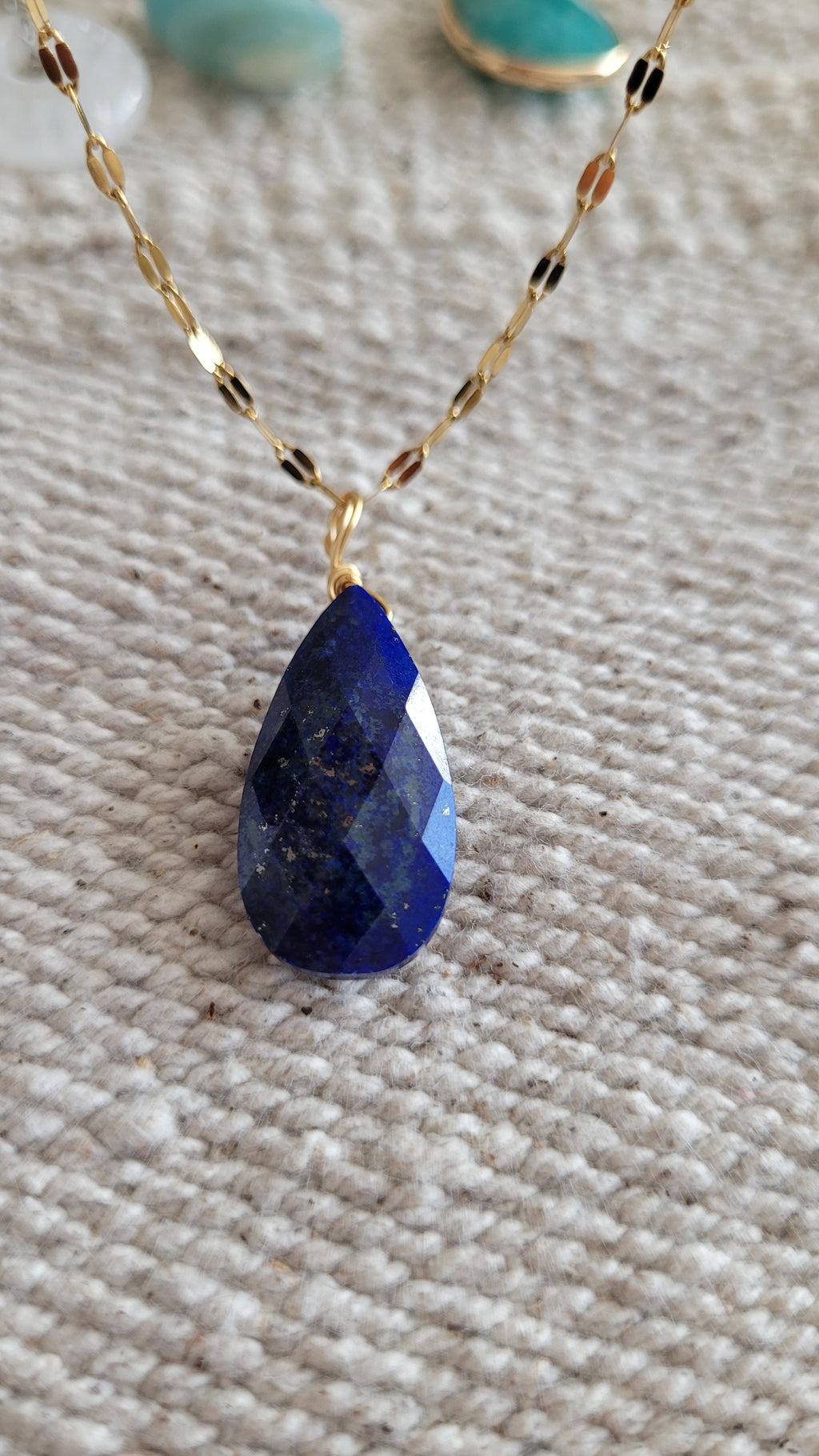 Collier lapis-lazuli