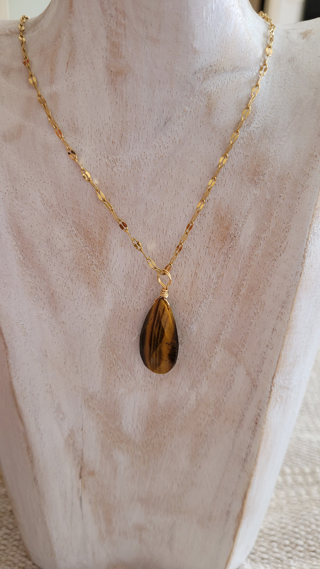 Collier œil de tigre