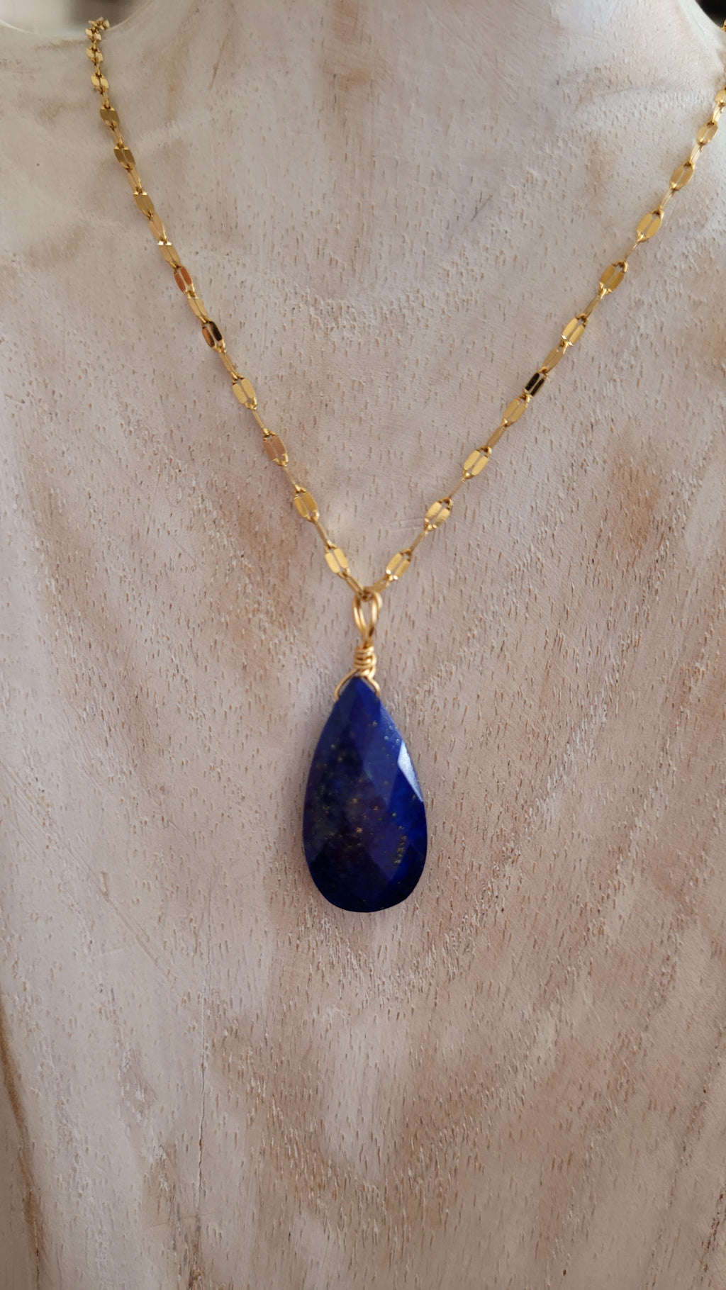 Collier lapis-lazuli