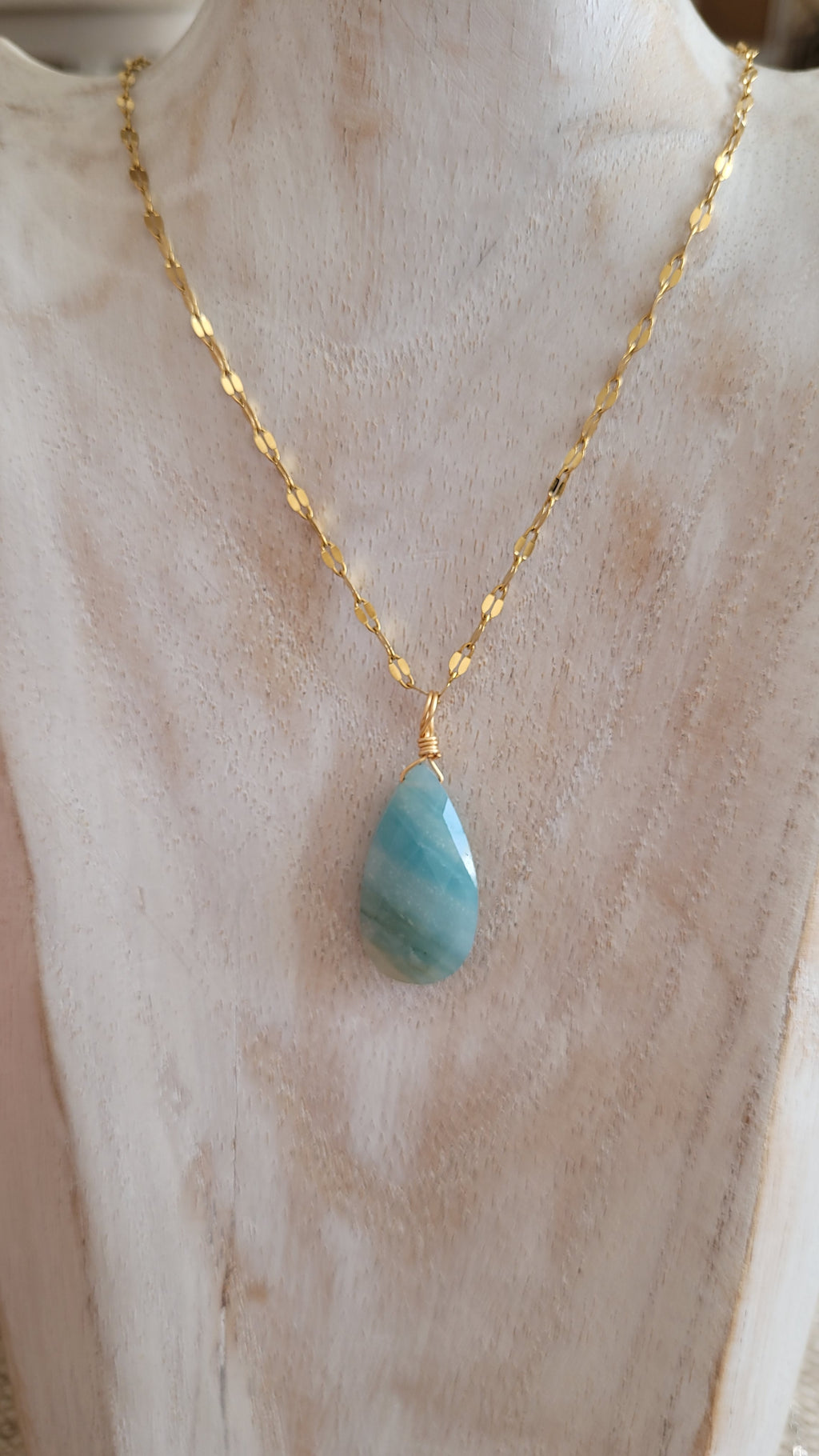 Collier amazonite