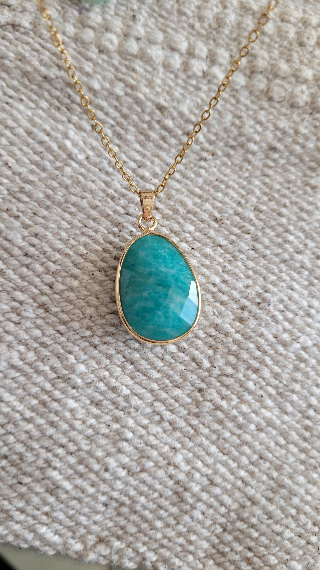 Collier amazonite