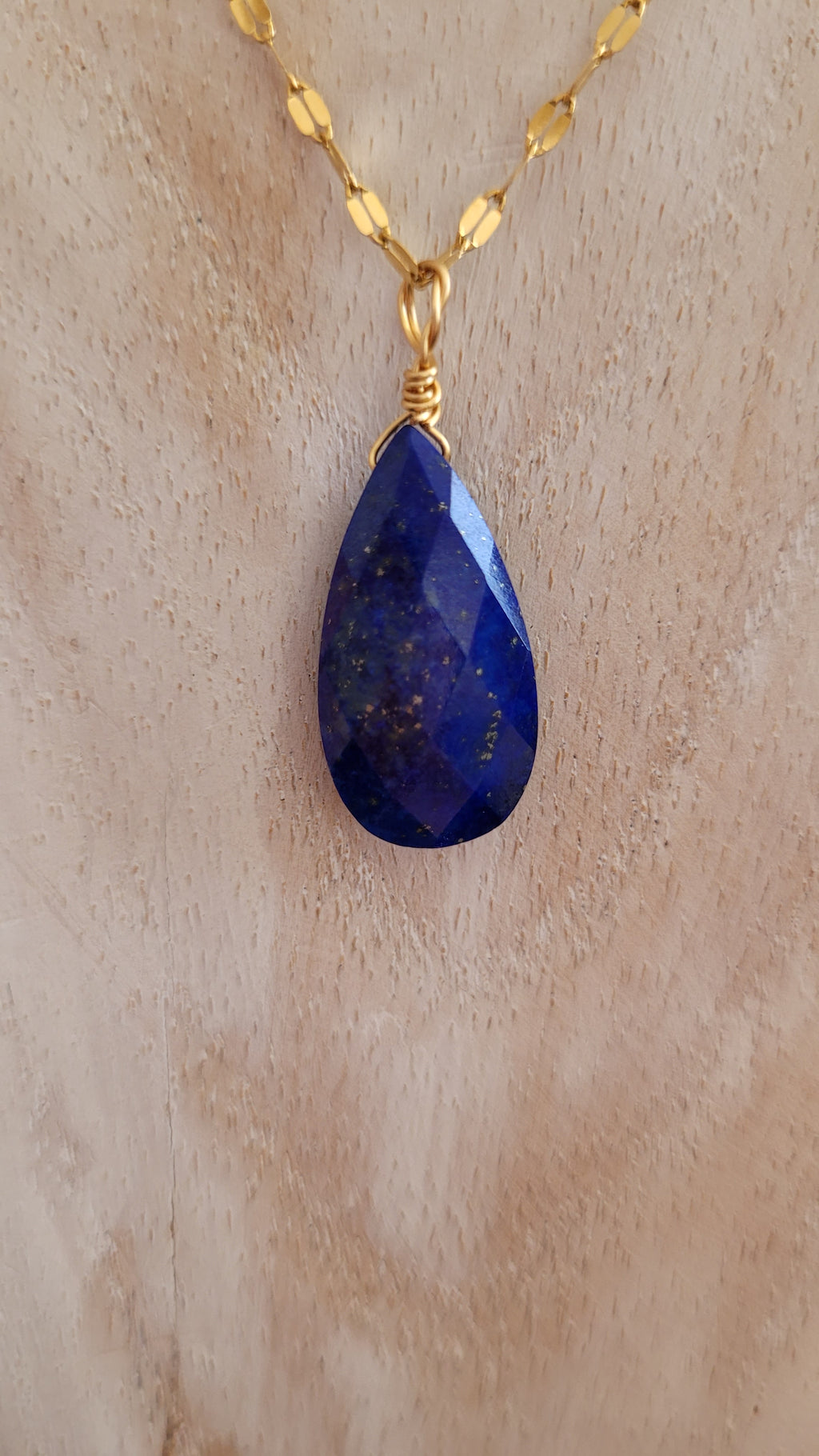 Collier lapis-lazuli