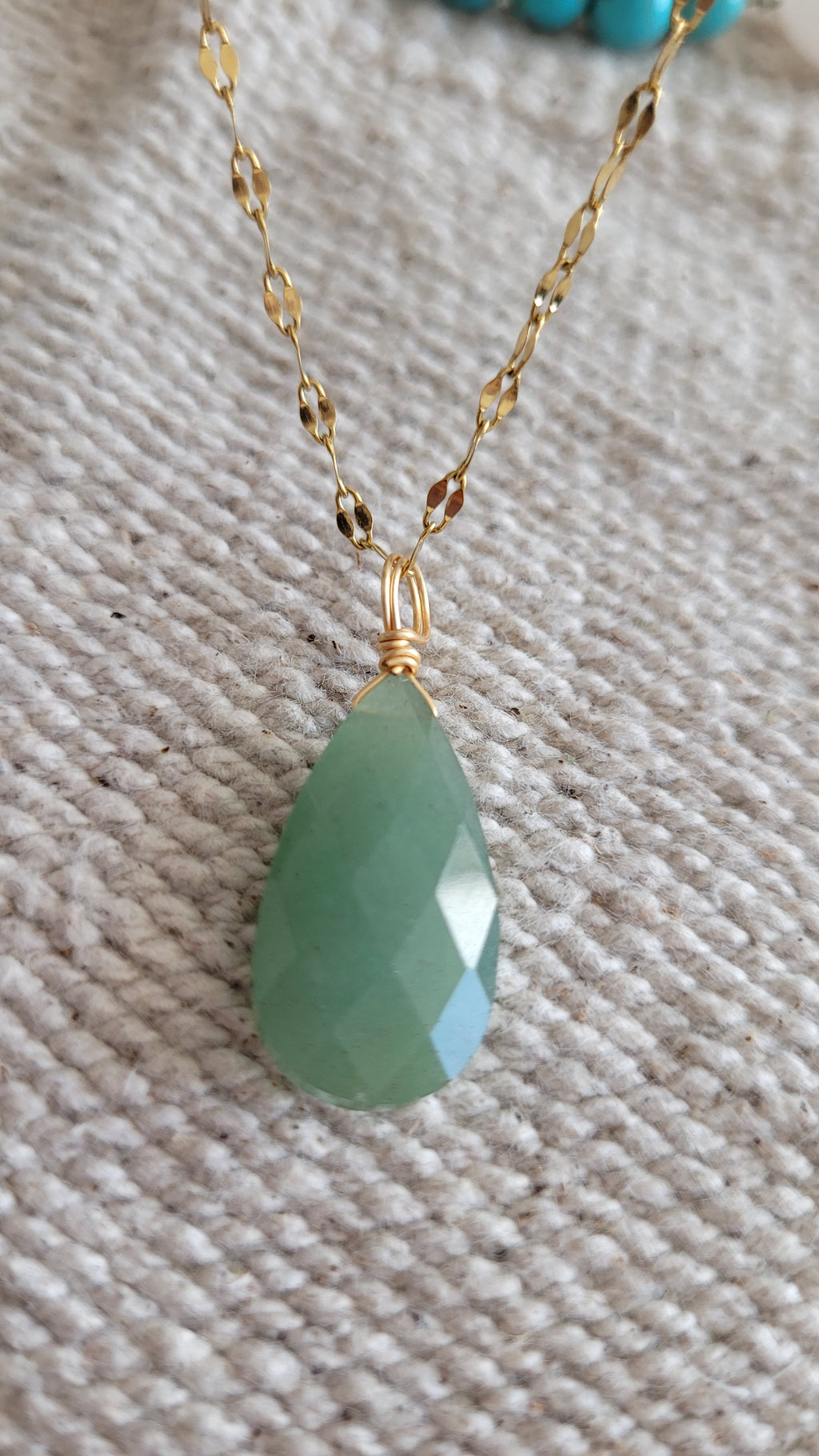 Collier amazonite