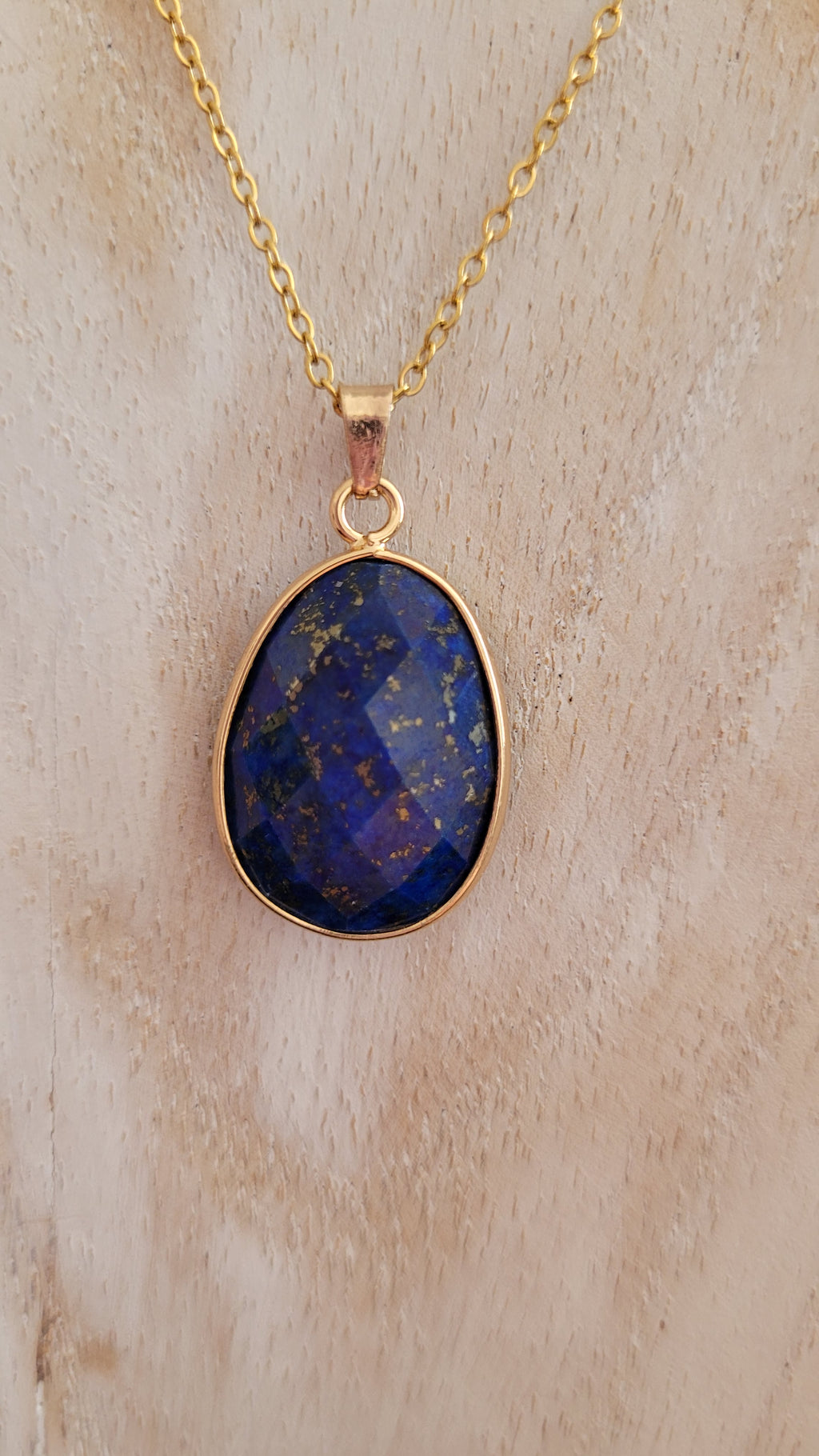 Collier lapis-lazuli