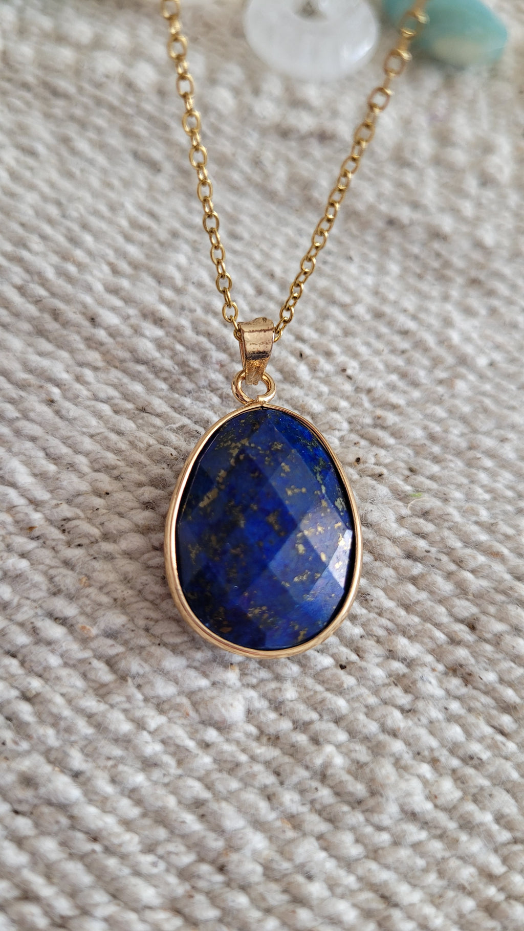 Collier lapis-lazuli