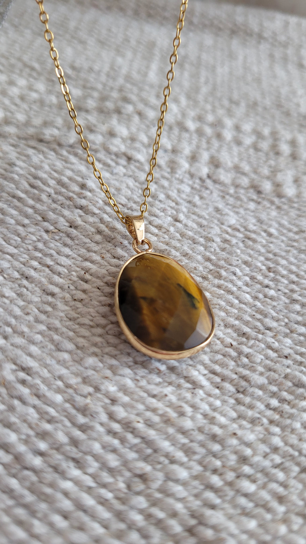 Collier œil de tigre